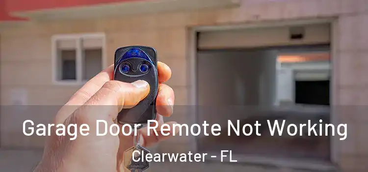  Garage Door Remote Not Working Clearwater - FL